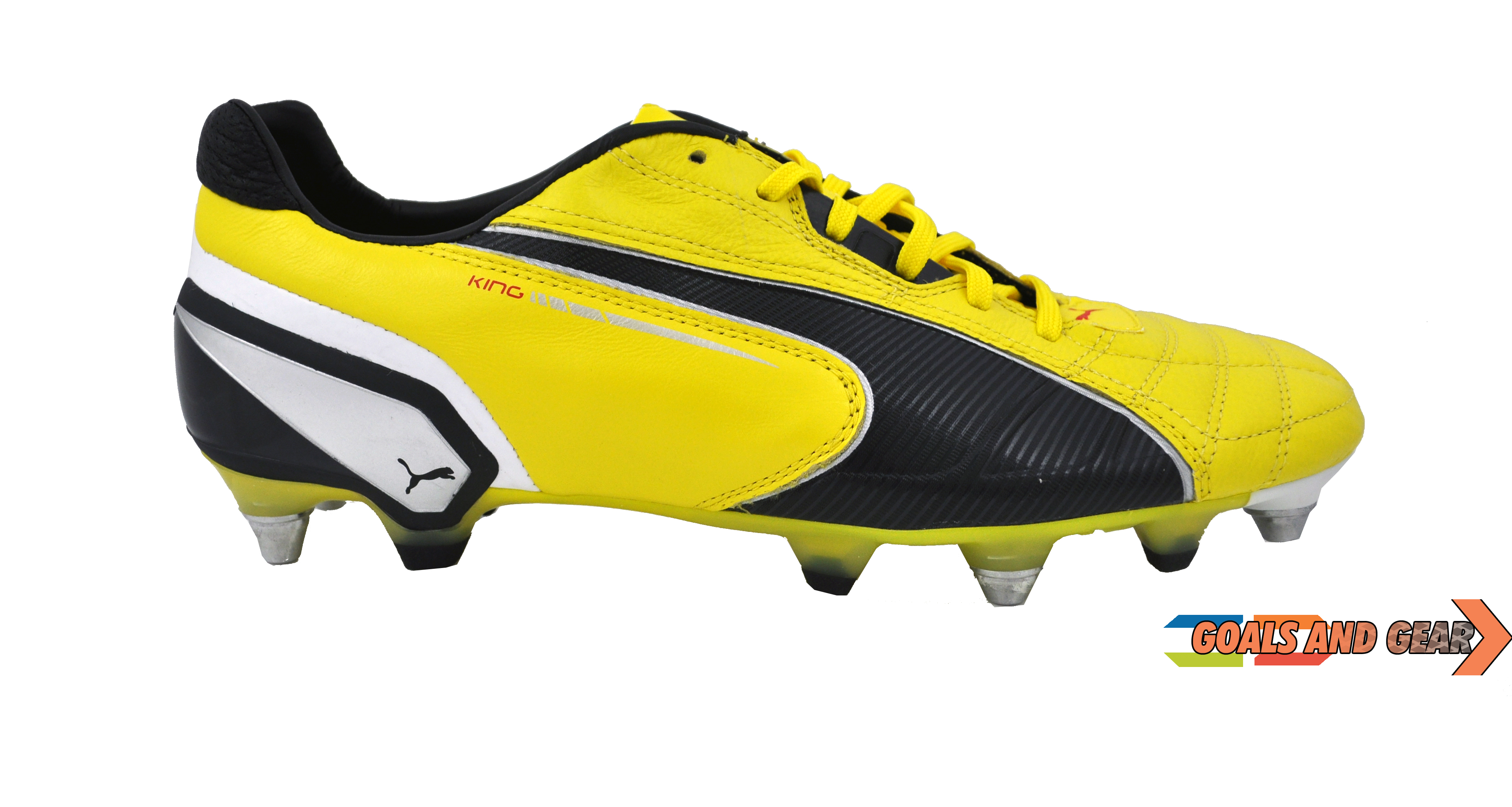 red and yellow puma kings